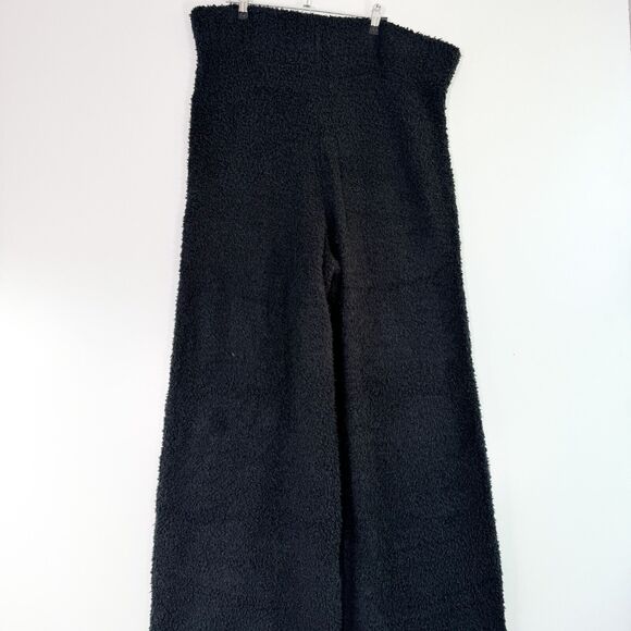SKIMS Knit Cozy Lounge Pants Womens High Waist Loungewear Sleepwear Onyx 3X NWT - Picture 2 of 12